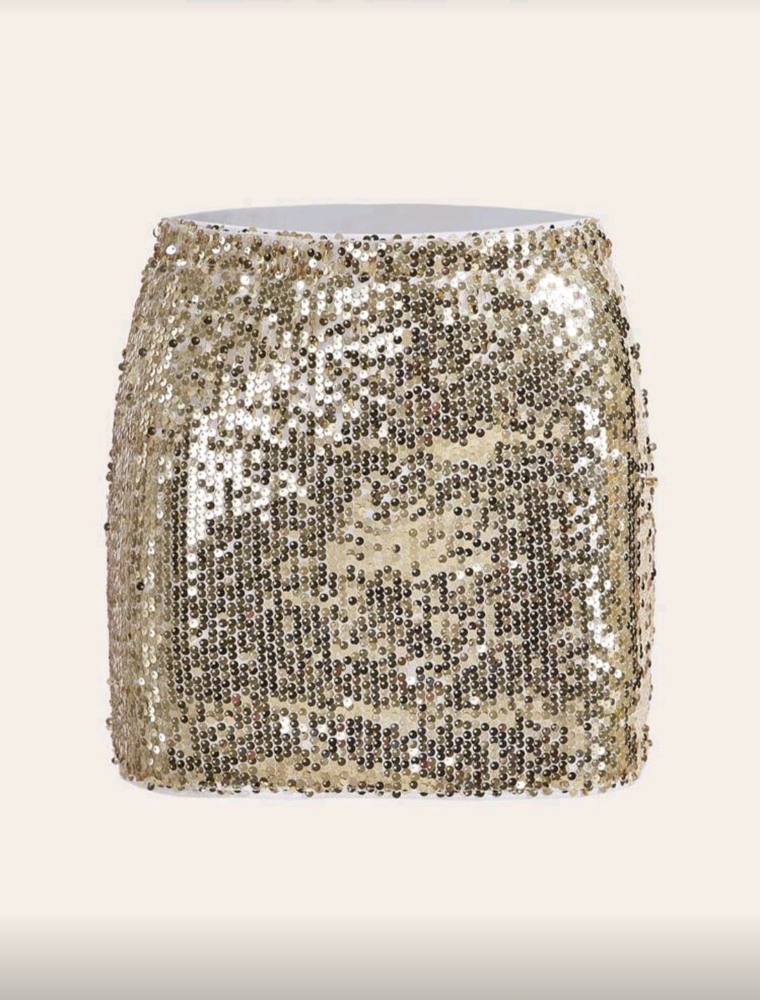 Falda de lentejuelas