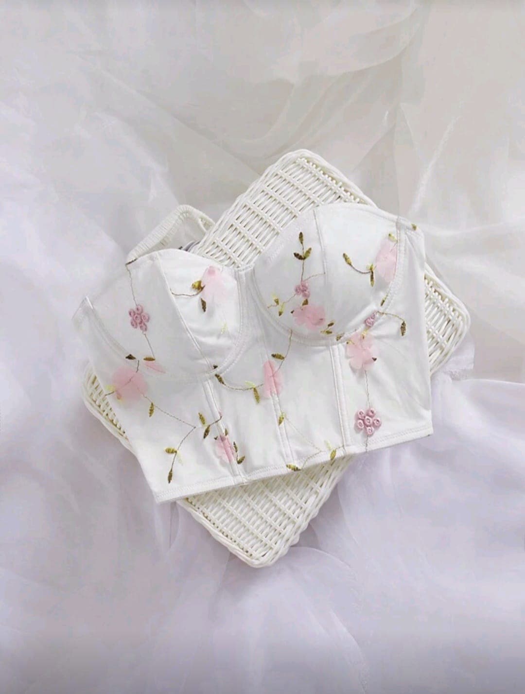 Corpiño floral