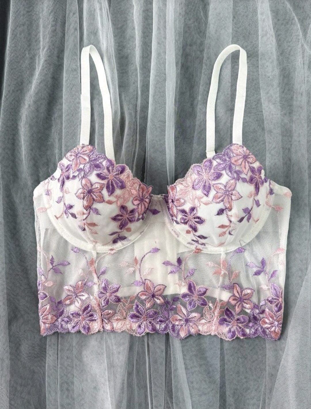 Bralette bordado